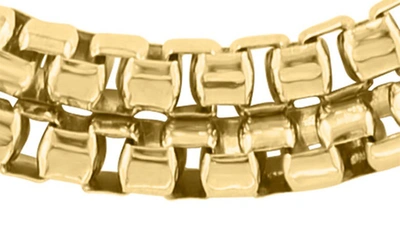 Shop Effy Box Chain Bracelet In Gold