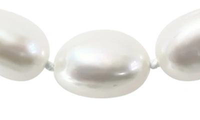Effy 14k Gold Freshwater Pearl Necklace In White