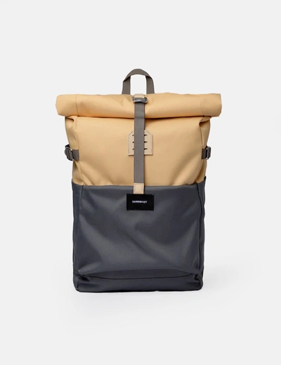 Shop Sandqvist Ilon Rolltop Backpack (recycled Poly) In Brown