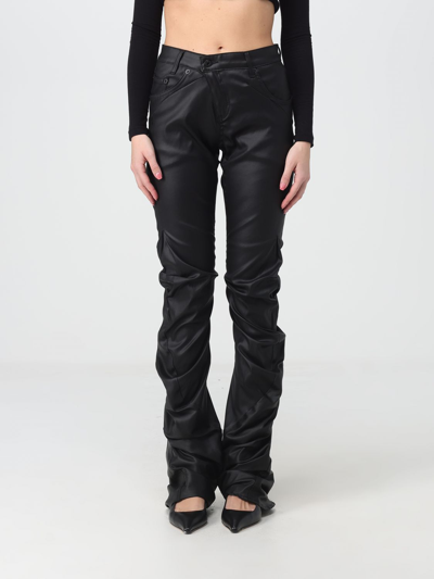 Shop Ottolinger Jeans  Woman Color Black