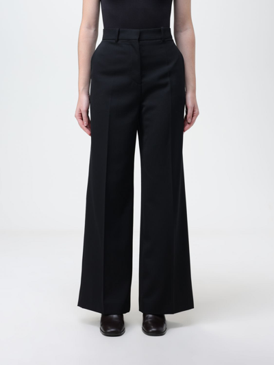 Shop Lanvin Pants  Woman Color Black