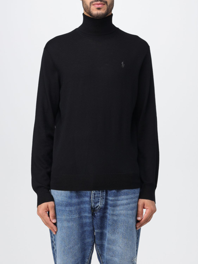 Shop Polo Ralph Lauren Sweater  Men Color Black