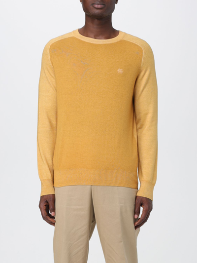 Shop Etro Wool Sweater In Yellow