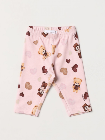Shop Monnalisa Pants  Kids Color Pink