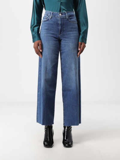 Shop Frame Jeans  Woman Color Blue
