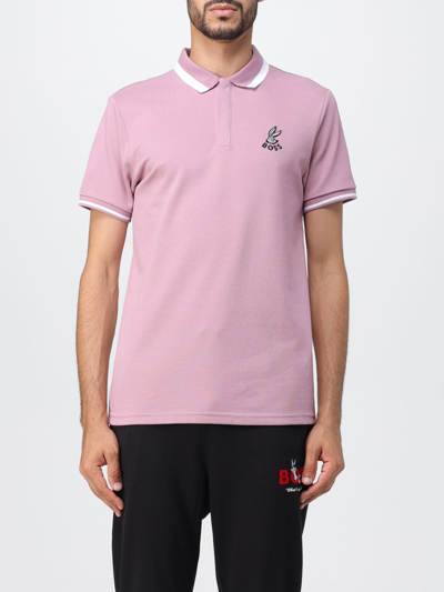 Shop Hugo Polo Shirt  Men Color Pink