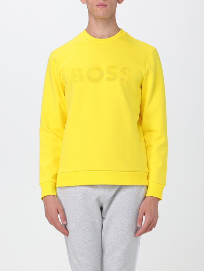 Hugo Boss Sweatshirt Boss Herren Farbe Gelb In Yellow | ModeSens