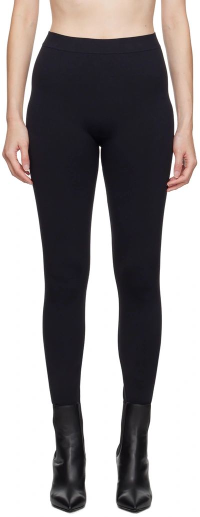 S Max Mara Black Elogio Leggings In 001 Black
