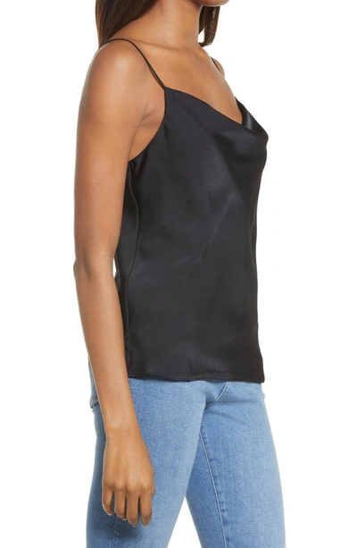 Shop Current Air Cowl Neck Camisole In Black