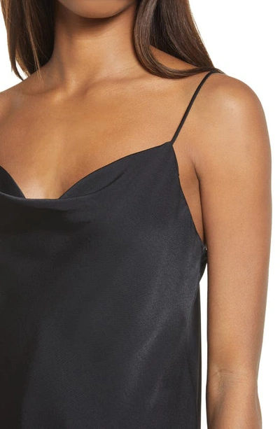 Shop Current Air Cowl Neck Camisole In Black