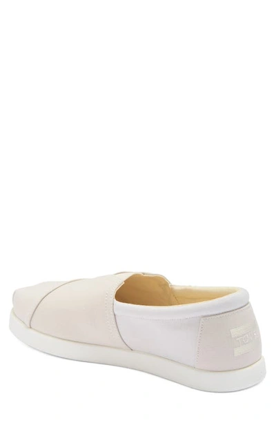Shop Toms Alpargata Slip-on Sneaker In White