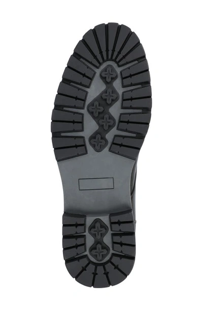 Vance Co. Denver Lug Sole Boot In Charcoal
