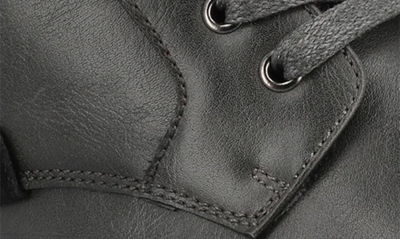 Vance Co. Denver Lug Sole Boot In Charcoal