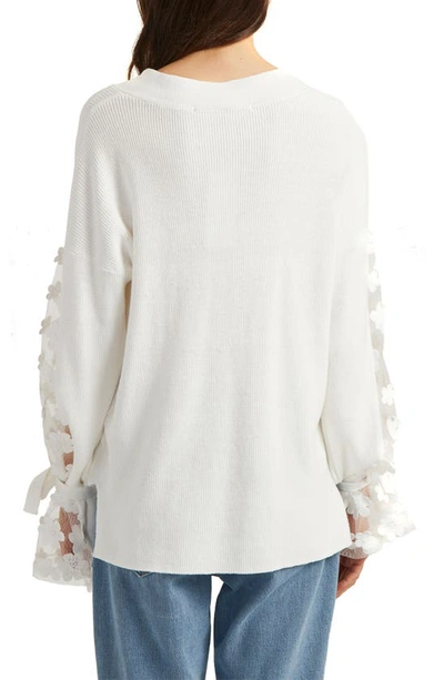 Shop French Connection Caballo Sweater In Winter White