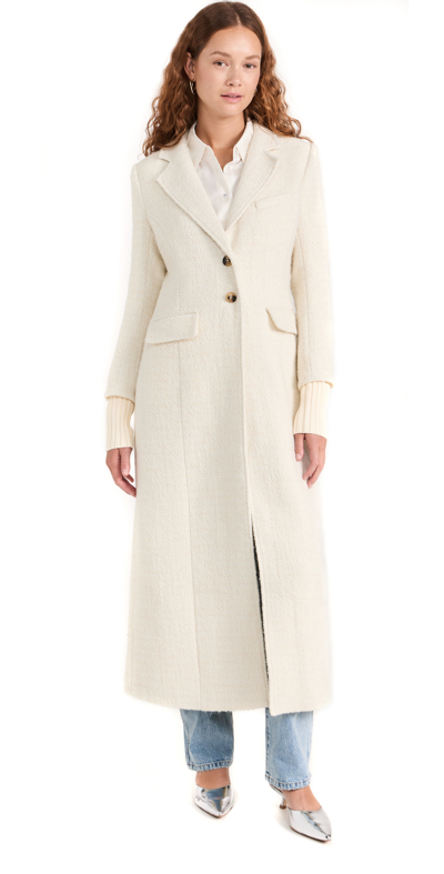 Shop Favorite Daughter The City Coat White Boucle