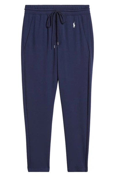 Shop Polo Ralph Lauren Drawstring Pajama Pants In Cruise Navy