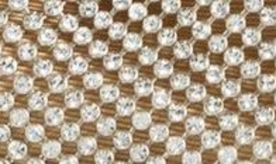 Shop Loeffler Randall Diamante Embellished Baguette Bag In Gold