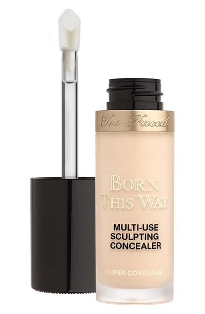 Shop Too Faced Born This Way Super Coverage Concealer In Porcelain