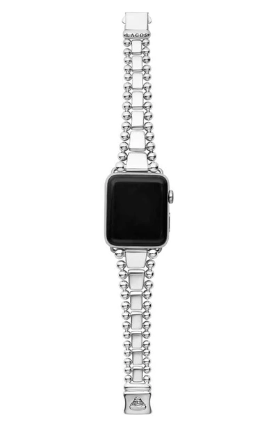 Shop Lagos Smart Caviar Apple Watch® Watchband In Two-tone