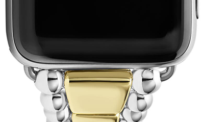 Lagos Smart Caviar Apple Watch® Watchband In Two-tone