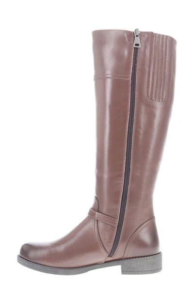 Shop Propét Tasha Knee High Boot In Brown
