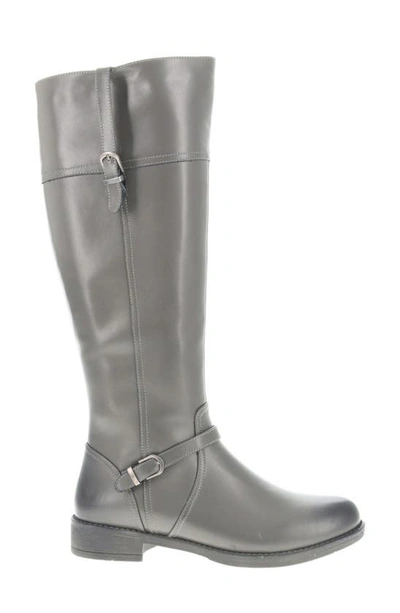 Shop Propét Tasha Knee High Boot In Grey