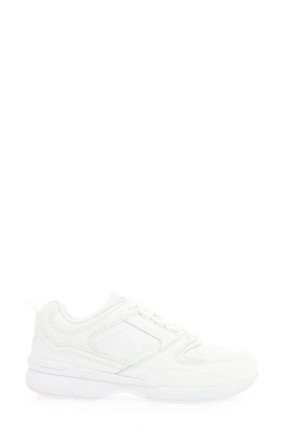 Propét Lifewalker Sport Walking Sneaker In White