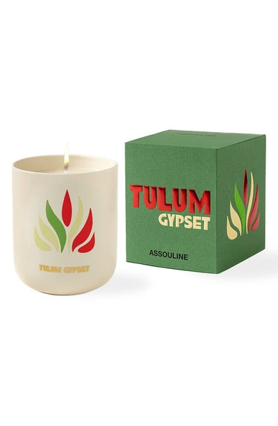 Shop Assouline Travel From Home Candle In Green