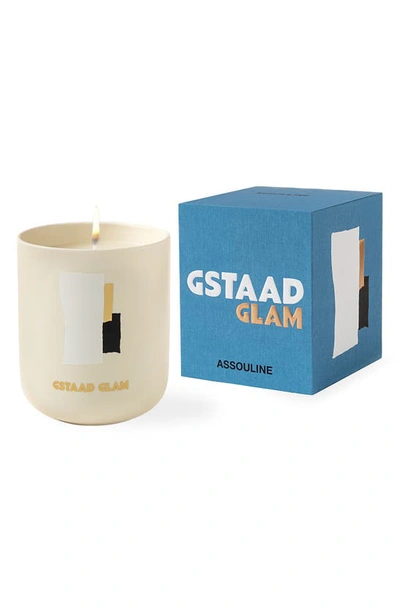 Shop Assouline Travel From Home Candle In Light Blue