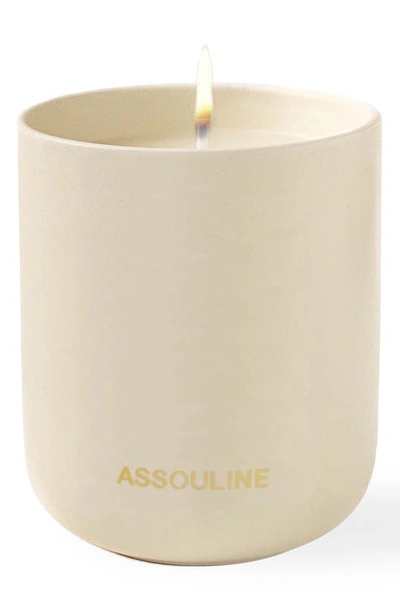 Shop Assouline Travel From Home Candle In Light Blue