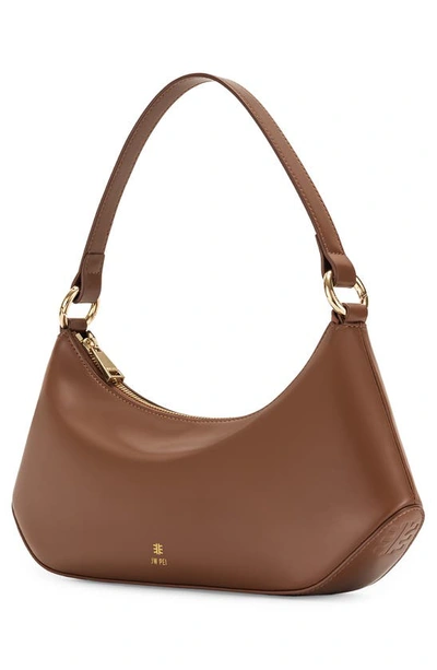 Shop Jw Pei Lily Faux Leather Shoulder Bag In Brown