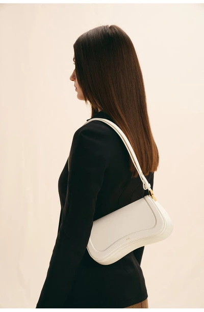Shop Jw Pei Joy Faux Leather Shoulder Bag In White