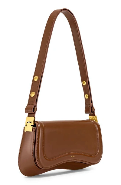 Shop Jw Pei Joy Faux Leather Shoulder Bag In Brown
