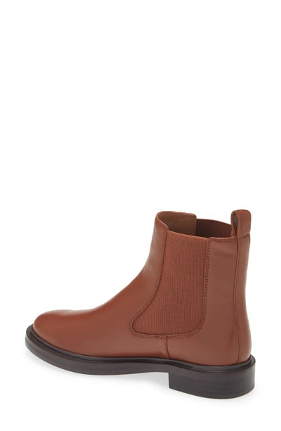 Madewell The Benning Chelsea Boot In Warm Cinnamon