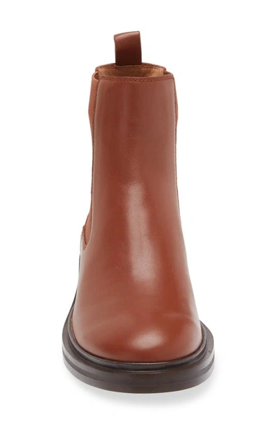Madewell The Benning Chelsea Boot In Warm Cinnamon
