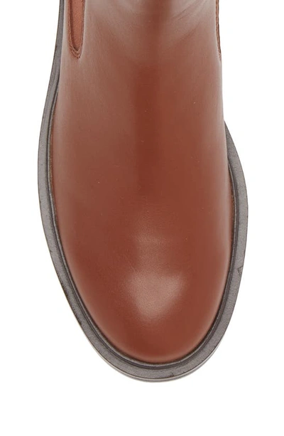 Madewell The Benning Chelsea Boot In Warm Cinnamon