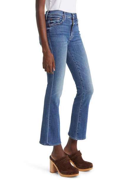 Shop Mother The Outsider High Waist Ankle Bootcut Jeans In Walking On Coals