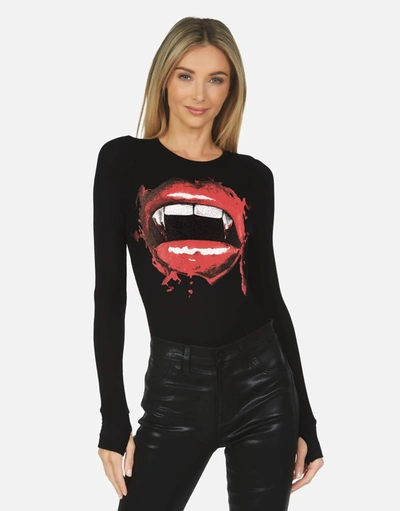 Lauren Moshi X Mckinley X Vampire Lip In Black