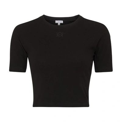 Shop Loewe Short T-shirt In Black
