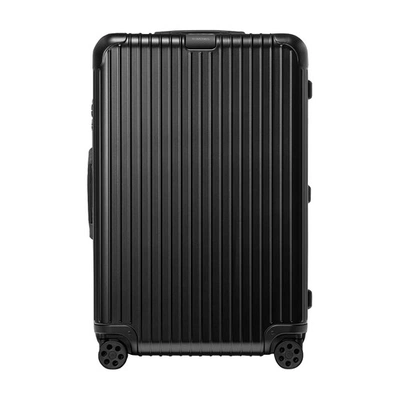 Shop Rimowa Essential Check-in L Suitcase In Matte_black_2