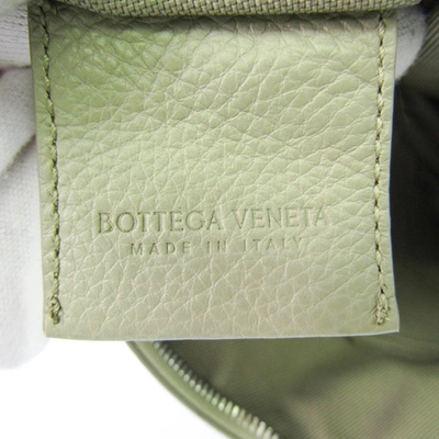 Shop Bottega Veneta Beige Leather Clutch Bag ()