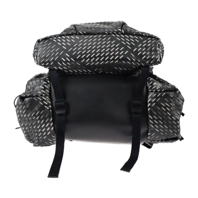 Shop Bottega Veneta Black Pony-style Calfskin Backpack Bag ()