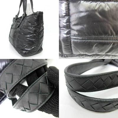 Shop Bottega Veneta Grey Synthetic Tote Bag ()