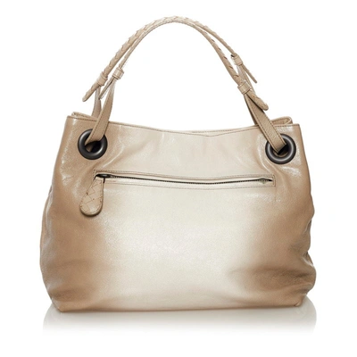 Shop Bottega Veneta Multicolour Leather Shoulder Bag ()