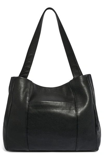 Shop Aimee Kestenberg Fair Game Leather Shopper In Black