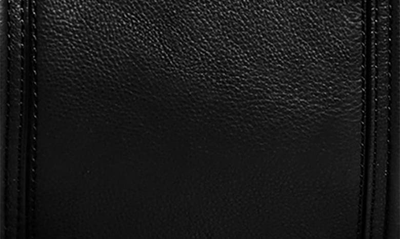 Shop Aimee Kestenberg Mini Fair Game Leather Tote In Black