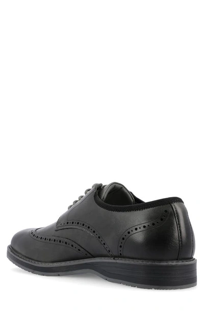 Vance Co. Ozzy Wingtip Hybrid Derby In Charcoal