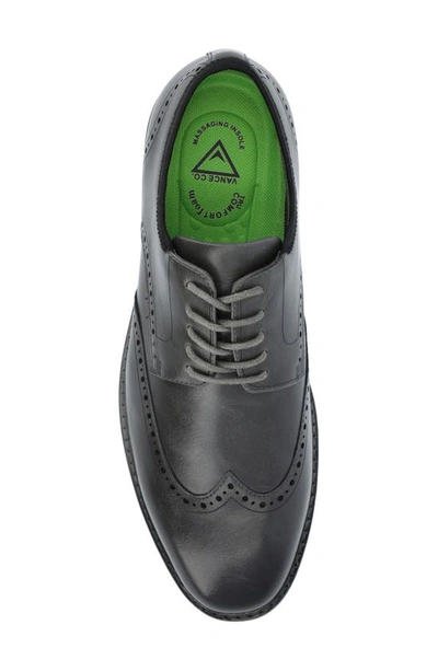 Vance Co. Ozzy Wingtip Hybrid Derby In Charcoal