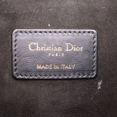 Shop Dior Black Leather Clutch Bag ()