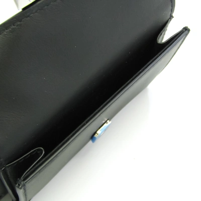 Shop Fendi Rugged Case Black Leather Wallet  ()